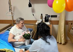 Oslava narozenin klientky