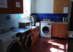 Kuchyň + prádelna