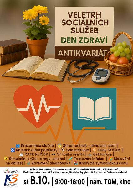 2025-10-08 veletrh soc. služeb, den zdraví, antikvariát kopie