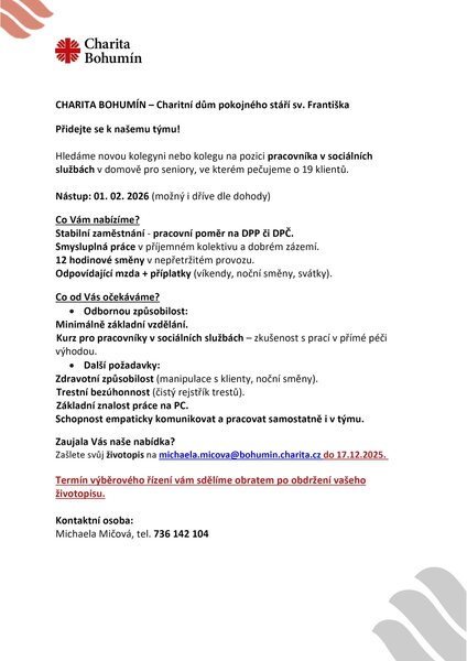 Výběrové řízení PSS DPP,DPČ