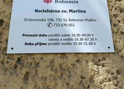 Kontakty a otevírací doba